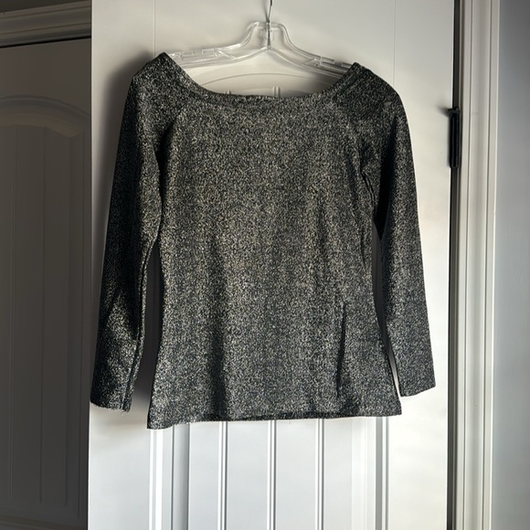 Sparkling Off the Shoulder Sweater - Picture 3 of 5